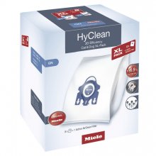 Set 8 saci GN Cat & Dog XL sac de praf cu eficiența HyClean 3D GN + 2 filtre motor + 1 filtru SFAA 50