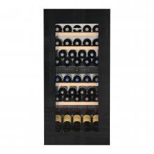 Vitrina de vin incoporabila Liebherr EWTgb 2383, 169 l, clasa G, Silent, Filtru carbune, Protectie copii, Negru