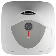 Boiler electric Ariston ANDRIS RS 30/3 EU, 30 l, 1500 W, Termostat, Izolatie termica, Montare deasupra chiuvetei, Afisaj LED, Alb