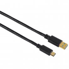 Cablu USB-C, USB 3.1 Gen 1, 5 Gbit/s, 1.8 m