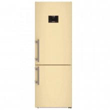 Combina frigorifica Liebherr CBNbe 5778, 381 L, clasa C, congelator NoFrost, frigider BioFresh, H 201 cm, Bej