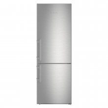 Combina frigorifica Liebherr CBNef 5735, 381 L, clasa D, congelator NoFrost, frigider BioFresh, H 201 cm, Silver