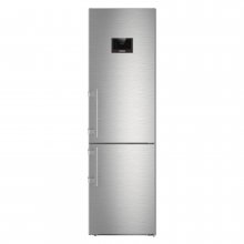 Combina frigorifica Liebherr CBNes 4898, 338 L, clasa C, congelator NoFrost, frigider BioFresh, H 201 cm, Inox