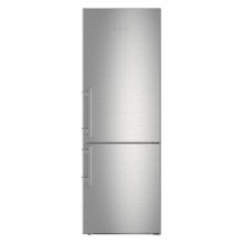 Combina frigorifica Liebherr CNef 5745, 397 L, clasa D, congelator NoFrost, H 201 cm, DuoCooling, SuperFrost, Silver