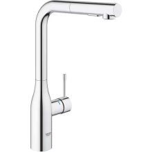 Baterie bucatarie GROHE Accent 30432000, dus extractibil, alama, Crom
