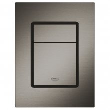 Placa de actionare Grohe Skate Cosmopolitan 37535AL0, marimea S, dubla actionare, 13 x 17.2 cm, verticala, mat, Hard graphite
