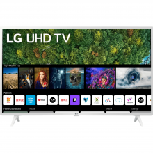 Televizor LG 43UP76903LE, 43 inch, 108 cm, Smart, 4K Ultra HD, LED, Clasa G, Alb