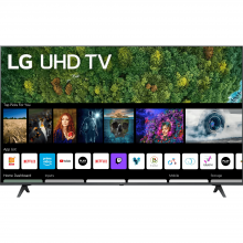 Televizor LG 43UP77003LB, 43 inch, 108 cm, Smart, 4K Ultra HD, LED, Clasa G, Negru