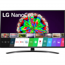 Televizor LG 55NANO793NE, 139 cm, Smart, 4K Ultra HD, LED, Clasa G, Negru