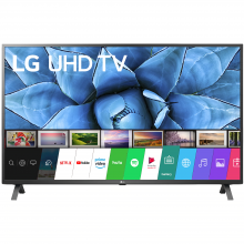 Televizor LG 55UN73003LA, 139 cm, Smart, 4K Ultra HD, LED, Clasa G, Negru