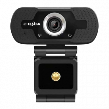 Camera webcam E-boda CW 10, CMOS color, efect de infrumusetare, USB 2.0, 1080 x 1920 pixeli, microfon incorporat, Negru