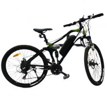 Bicicleta electrica CD15, 250W, Autonomie 45 km, Viteza maxima 25 km/h, Negru