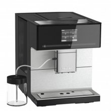 Espressor Miele CM 7350 Obsidian Black, 2.2 L, capacitate cafea 500 g, 8 profiluri utilizator, Negru
