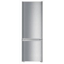 Combina frigorifica Liebherr CUel 281, 265 l, Clasa F, Smart Frost, FrostSafe, VarioSpace, H 181 cm, Argintiu