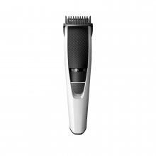 DEFECT - Aparat de tuns barba Philips BT3202/14 , Setari de precizie de 1 mm, Lame din otel inoxidabil, incarcare USB, Sistem de ridicare si tundere