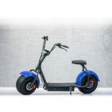 Roller electric Polymobil E-MOB 12, 1500W, Autonomie 40 km, Viteza maxima 35 km/h, Albastru