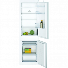 Combina frigorifica incorporabila Bosch KIV87NSF0, volum 268 L, clasa F, H 177 cm, Alb