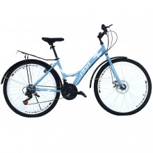 Bicicleta RDB MATITA, 26 Inch, frana disc fata, design 2021, Albastru