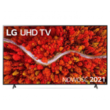 Televizor LED LG 75UP80003LA, 189 cm, Smart TV, Ultra HD 4K, webOS, Negru