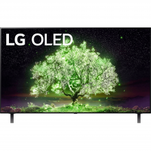 Televizor LG OLED48A13LA, 122 cm, Smart, 4K Ultra HD, OLED, Clasa G, Negru