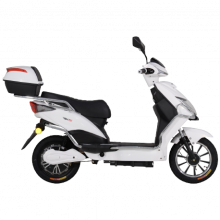 Scuter electric RDB Eco Rider MX Plus, 1000 W, Autonomie 35-45 km, Viteza maxima 25 km/h, Fara permis, Alb