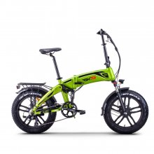 Bicicleta electrica RDB RD-5, 250W, Autonomie 45-60 km, 36V 10aH, Viteza maxima 25 km/h, Verde
