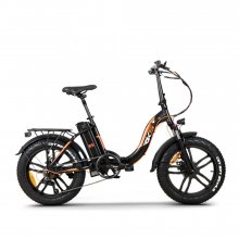 Bicicleta electrica RDB RS1-X PRO, 250W, Autonomie 45-60 km, 36V 10aH, Viteza maxima 25 km/h, Negru