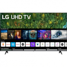 Televizor LG 50UP77003LB, 126 cm, Smart, 4K Ultra HD, LED, Clasa G, Negru