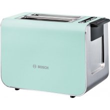 Prajitor de paine Bosch TAT8612, 860 W, 2 felii, Turcoaz