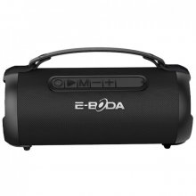 Boxa portabila E-Boda THE VIBE 210, Bluetooth, Card TF, Radio FM, USB, Negru