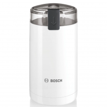 Rasnita de cafea Bosch TSM6A011W, 180 W, 75 g, cutit otel inoxidabil, Alb