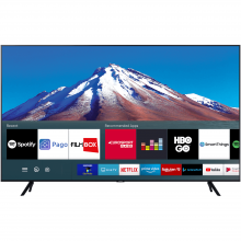 Televizor Samsung UE50TU7092UXXH, 125 cm, Smart, 4K Ultra HD, LED, Clasa G, Negru