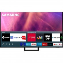Televizor Samsung UE55AU9072UXXH, 138 cm, Smart, 4K Ultra HD, LED, Clasa G, Negru