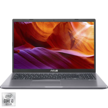 Laptop ASUS X509JA-EJ022 cu procesor Intel Core i3-1005G1 pana la 3.40, 15.6 inch, Full HD, 8 GB, 256 GB SSD, Intel UHD Graphics, Free DOS, Slate Gray